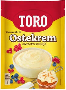 Toro Glasurmiks til Ostekrem Med ekte vanilje