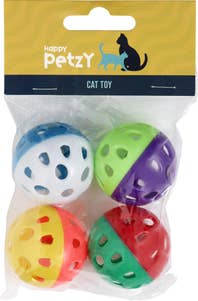 Pictura Gruppen Norge Katteleke ball med bjelle 4 stk