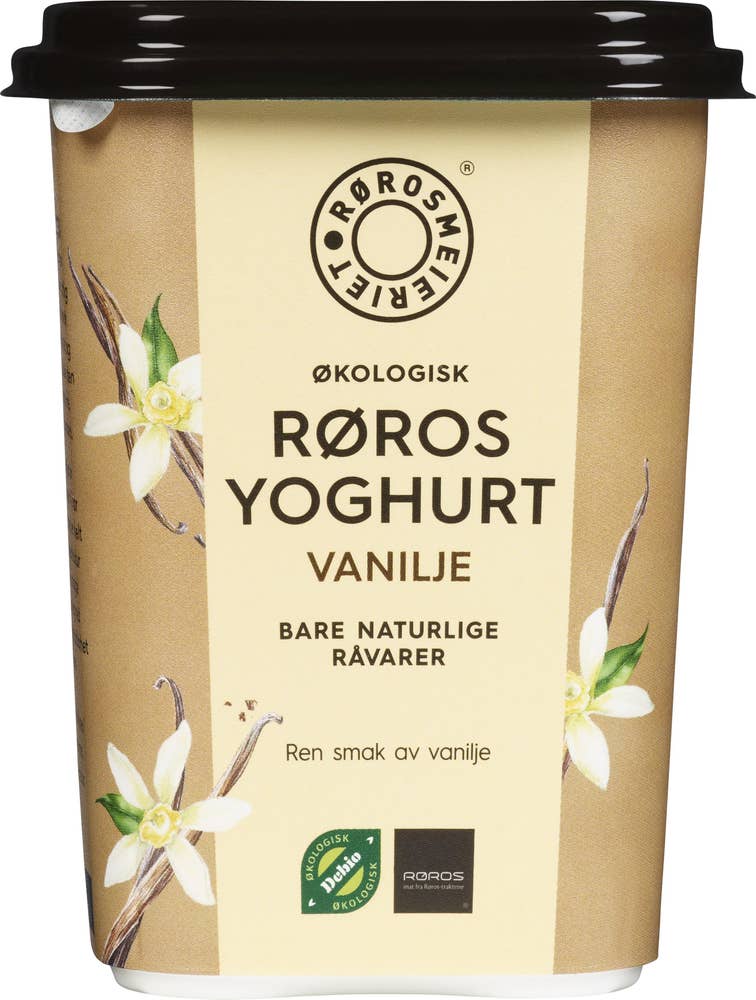 Rørosmeieriet Økologisk Rørosyoghurt Vanilje