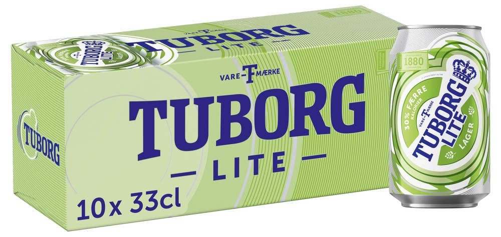Tuborg Lite 10 x 0,33l