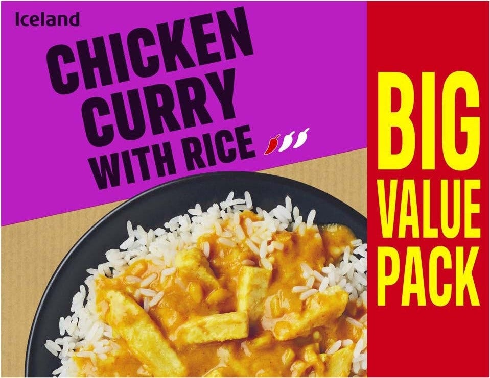 Iceland Kyllingcurry med Ris