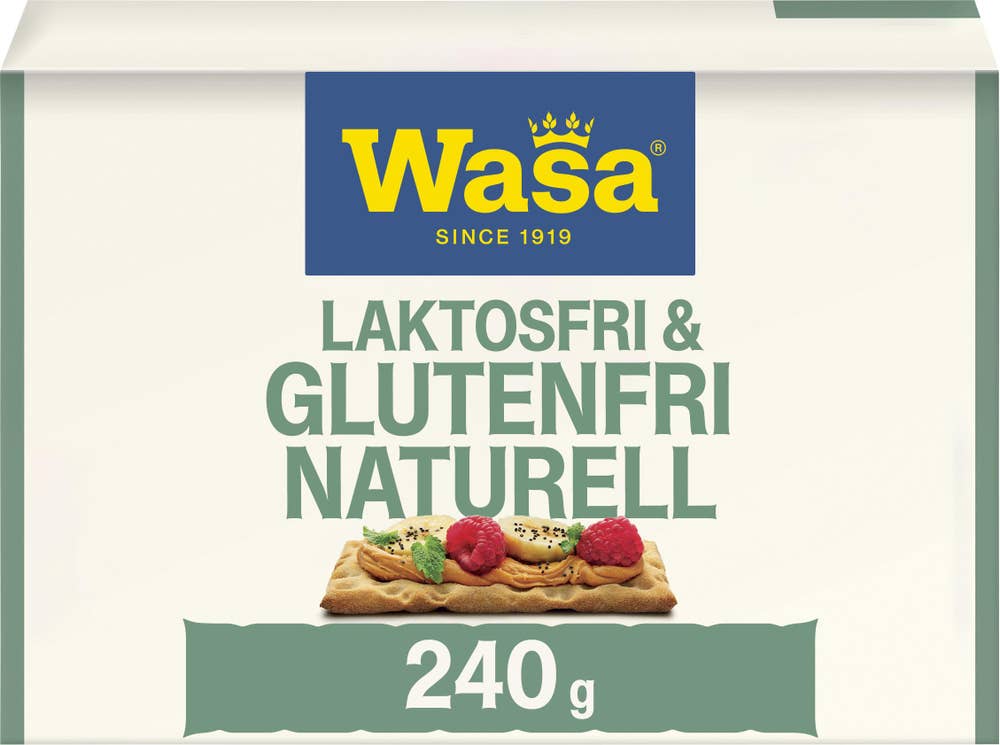 Wasa Knekkebrød Glutenfri Naturell