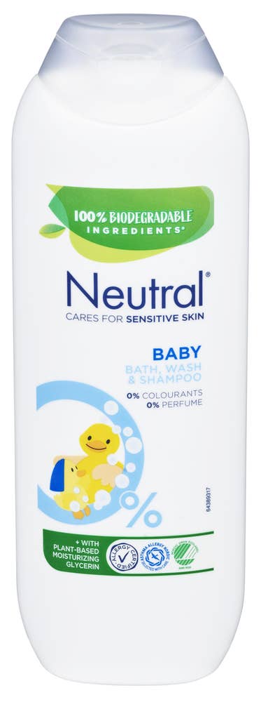 Neutral Baby Bath Wash Gel & Shampoo Parfymefri