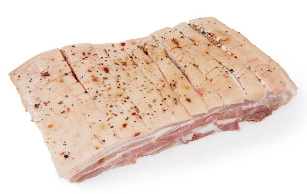 Strøm-Larsen AS Svin flatribbe krydret