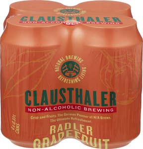 Clausthaler Radler Grapefruit 4 x 0,33l