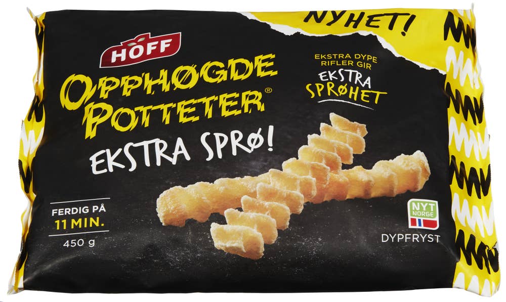 HOFF Opphøgde Potteter Opphøgde Potteter Ekstra Sprø