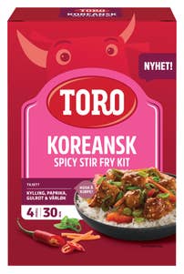 Toro Koreans stir-fry kit