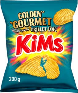 KiMs Golden gourmet grillet løk potetgull