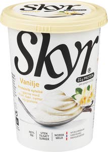 Q SKYR® proteinyoghurt vanilje Fettfri og laktoseredusert