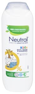 Neutral Kids Bath Wash Gel & Shampoo Parfymefri