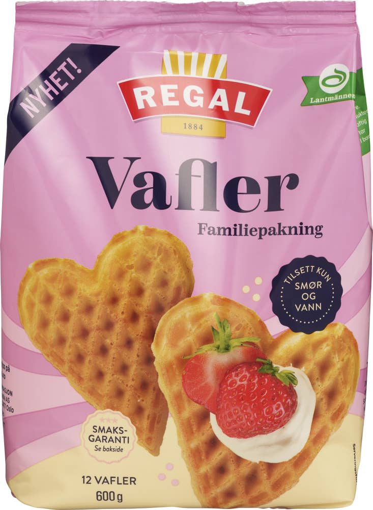 REGAL Vafler familiepakning