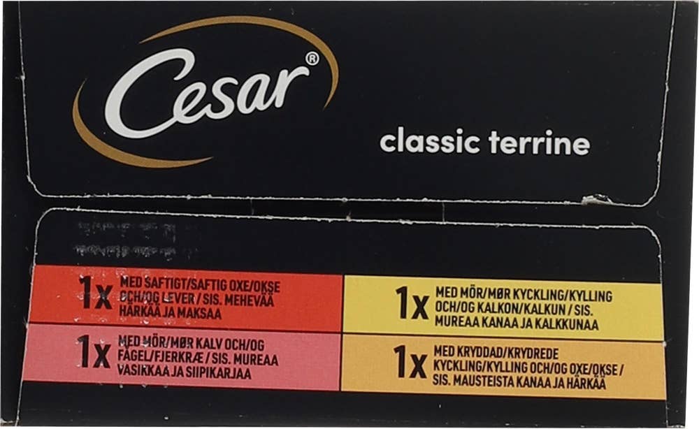 Cesar Country Special Selection 4x150 g