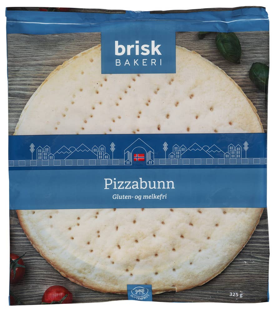 Brisk Glutenfri Pizzabunn Lettstekt