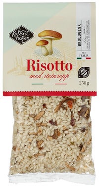 Kolonihagen Risotto Steinsopp