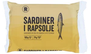 R Sardiner i olje
