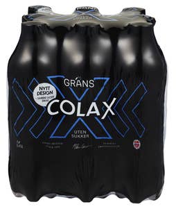 Grans Cola X Uten Sukker 9 x 0,45L