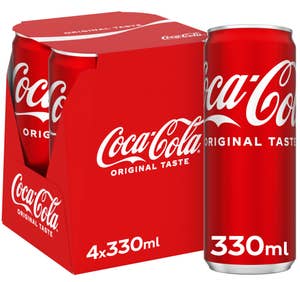 Coca-Cola Original Taste 4 x 0,33L