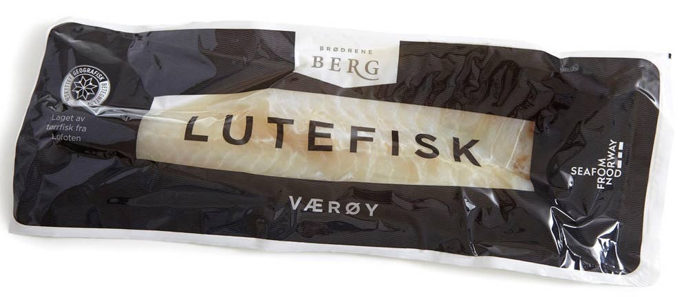 Brødrene Berg AS Lutefisk Hel Side