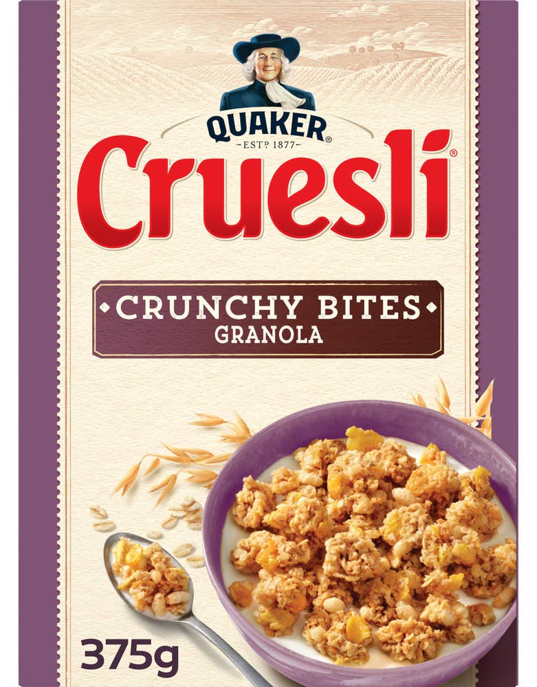Quaker Cruesli Crunchy Bites Granola
