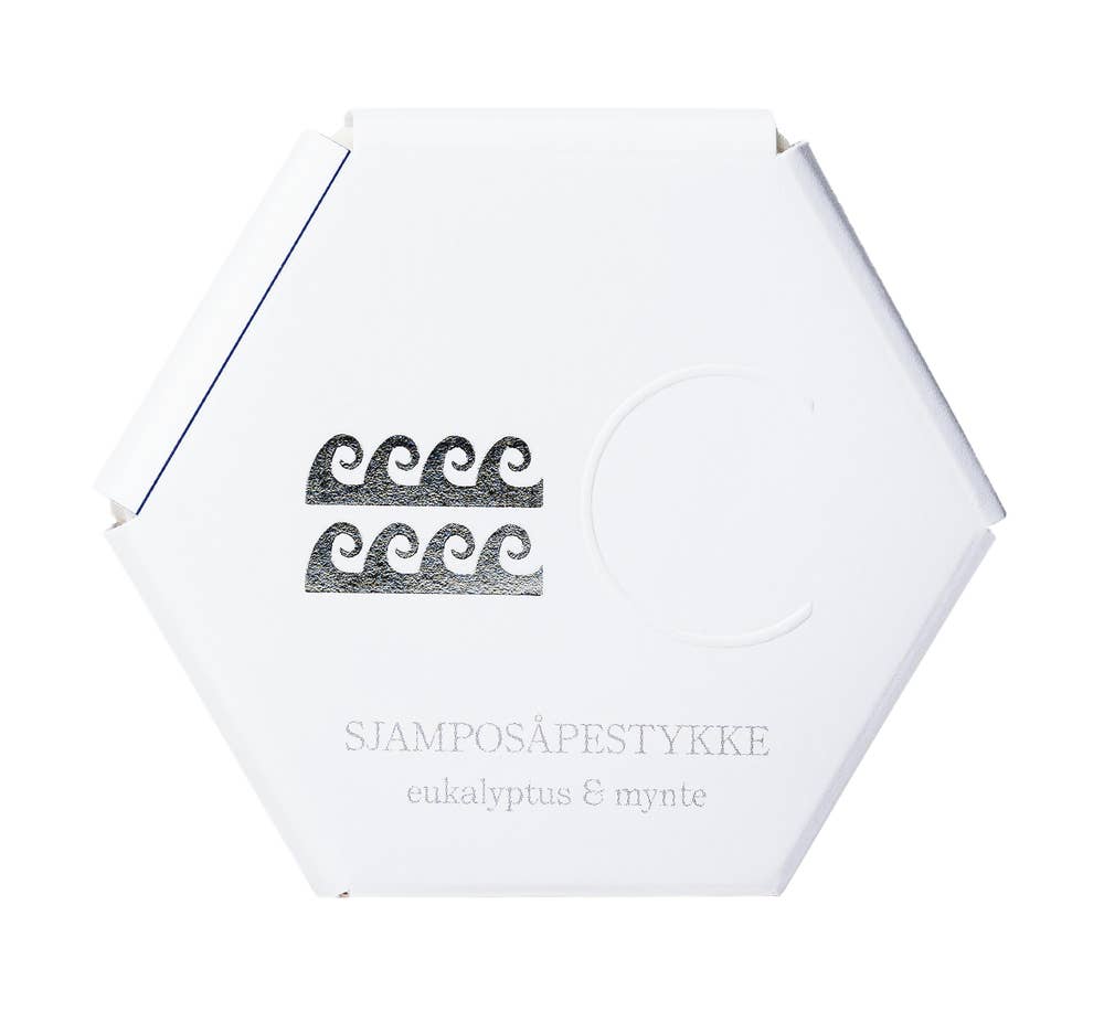 C soaps Sjamposåpestykke Eukalyptus og mynte