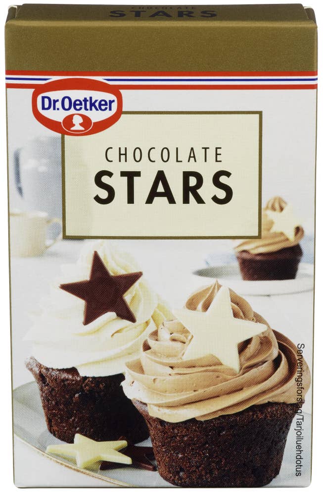 Dr Oetker Sjokoladestjerner