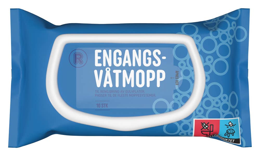 R Engangsvåtmopp