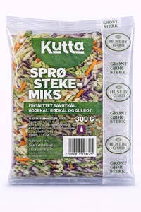 Huseby Gaard KUTTA Sprø stekemiks Savoykål, hodekål, rødkål og gulrot