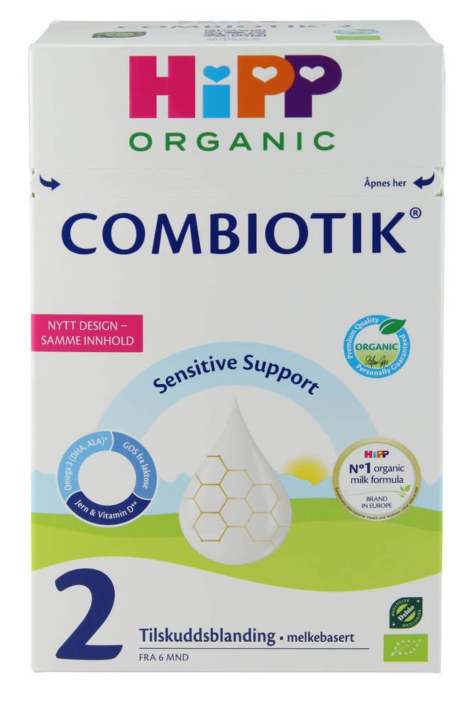 Hipp Økologisk Combiotik pulver 2 Fra 6-12 mnd