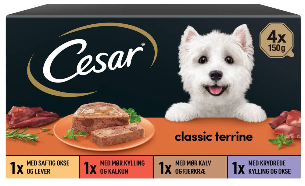 Cesar Country Special Selection 4x150 g