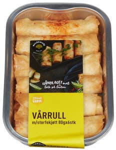 Waldemars Vårruller med storfekjøtt
