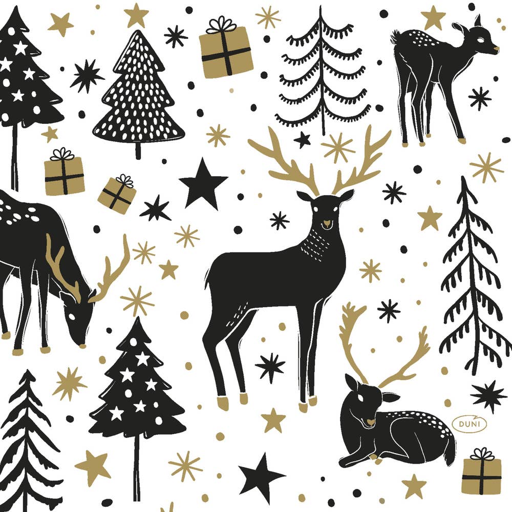 Duni Serviet Magic winter 33 x 33 cm