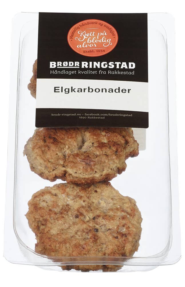 Brødr Ringstad Elgkarbonader 3 stk
