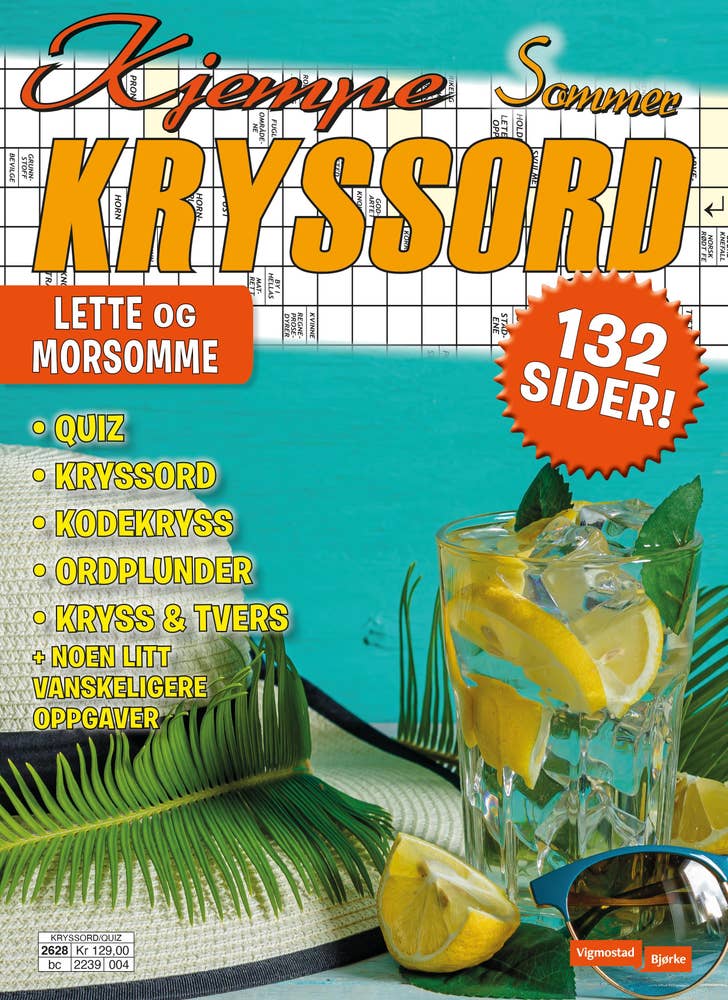 Bladcentralen Kjempekryssord sommer 2026