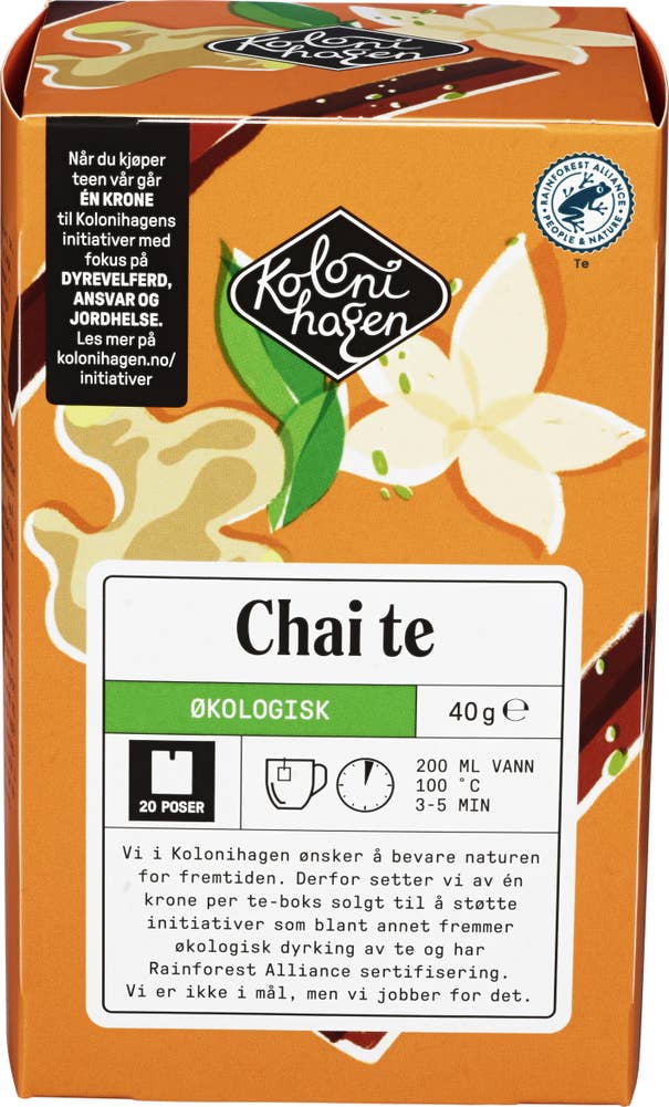 Kolonihagen Økologisk chai