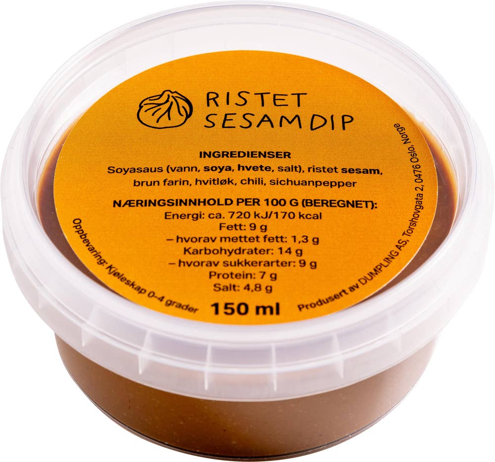 Dumpling AS Ristet sesamdip