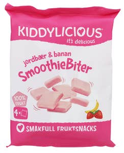 Kiddylicious Smoothiebiter 4-pk