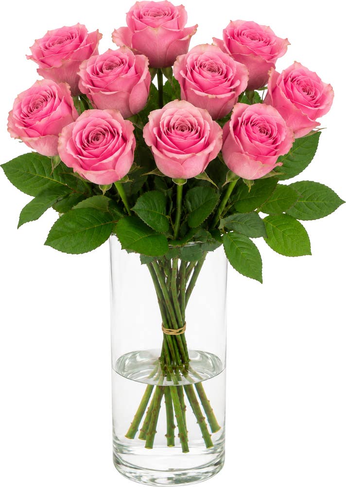 MIMEA Roser Store Rosa 50 cm