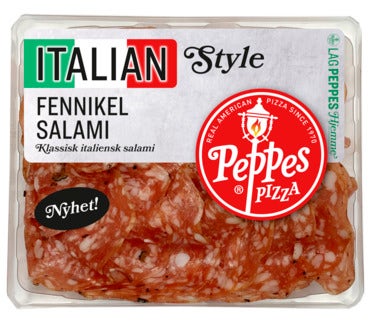 Peppes Pizza Italian Style fennikelsalami