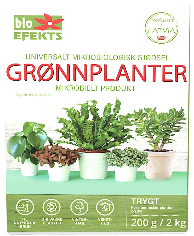 Bioefekts Gjødsel til inneplanter
