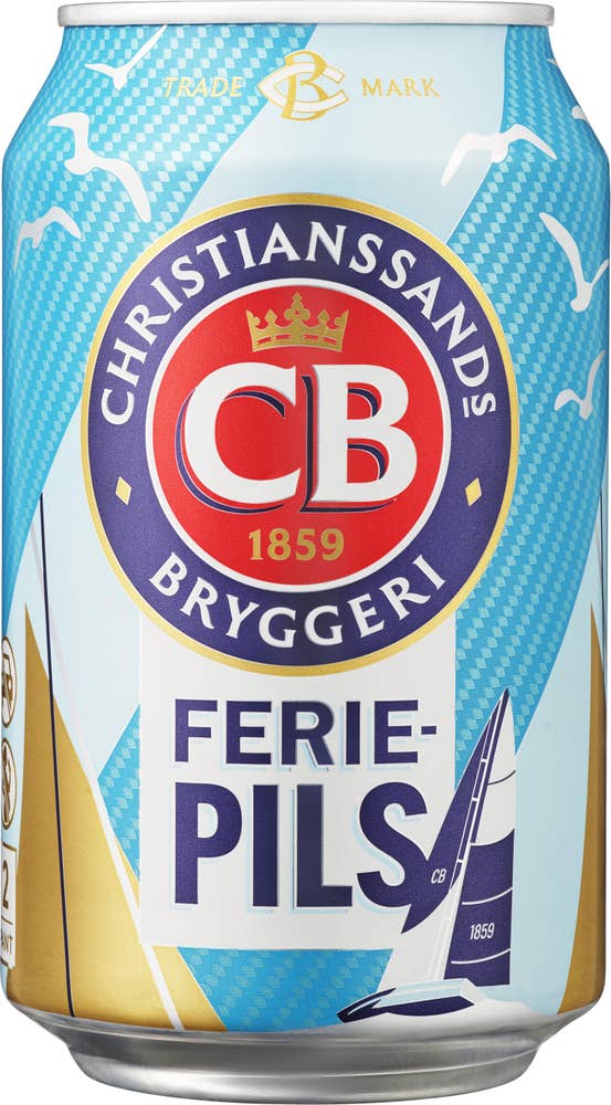 CB Feriepilsen 12 x 0,33 L