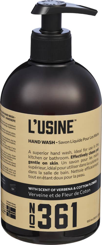 L'USINE Håndsåpe Verbena & cotton flower