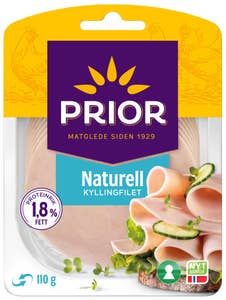 Prior Kyllingfilet Naturell Skivet