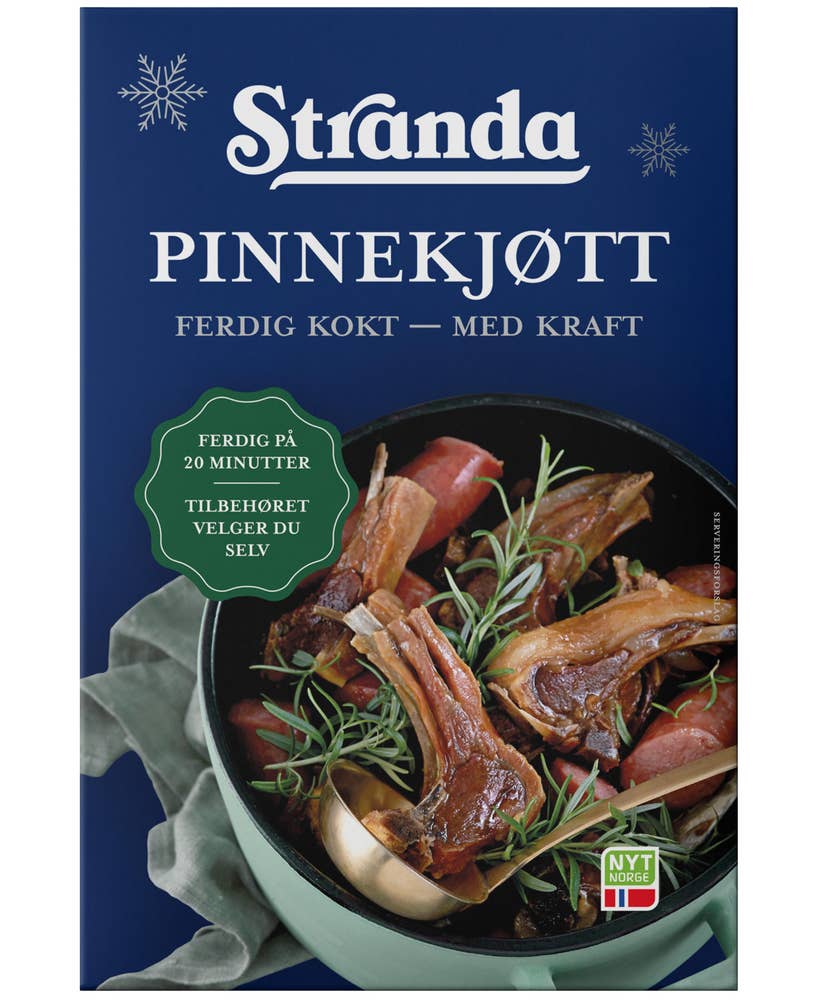 Stranda Ferdig kokt pinnekjøtt
