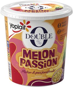 Yoplait Double 00% Yoghurt Melon Passion