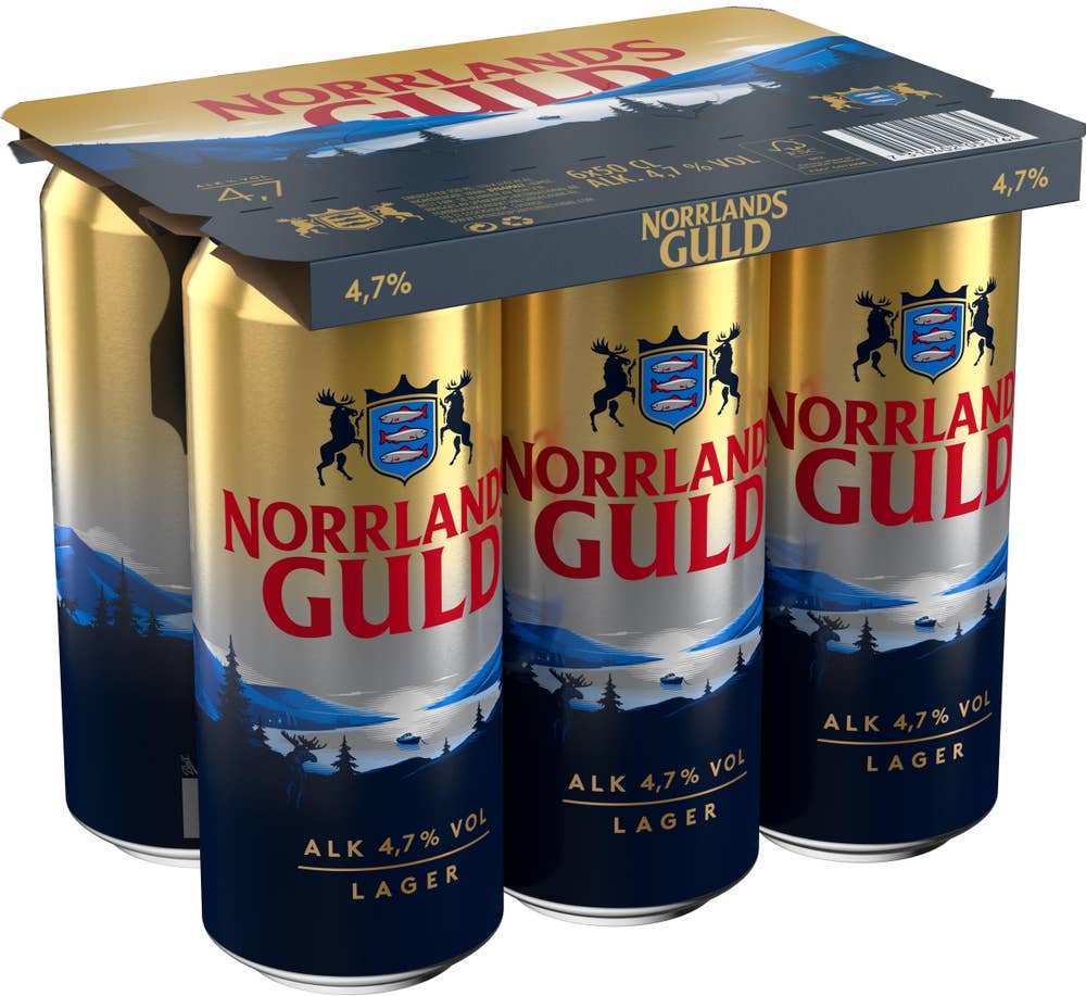 Norrlands Guld Pilsner 6 x 0,5L