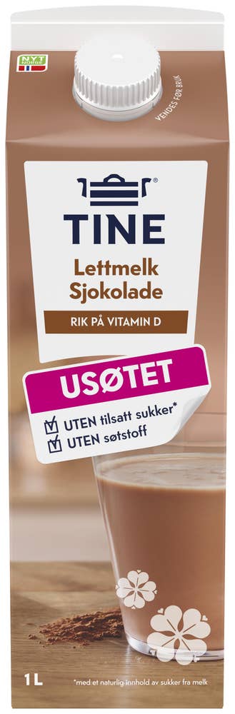 Tine Lettmelk Sjokolade Usøtet
