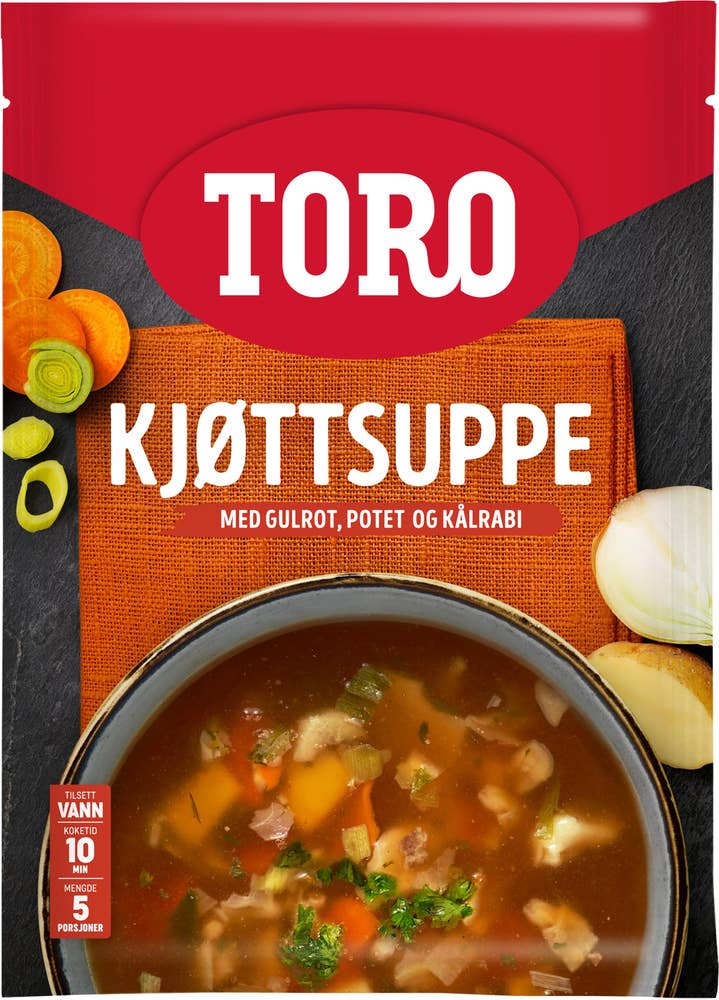 Toro Kjøttsuppe med grønnsaker