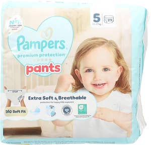 Pampers Buksebleie Premium protection Str. 5, 11-17 kg