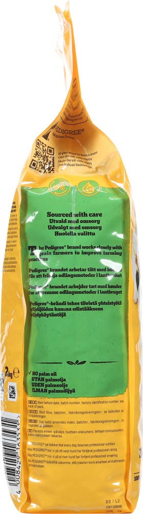 PEDIGREE Adult Mini Tørrfôr med kylling og grønnsaker Til voksne hunder