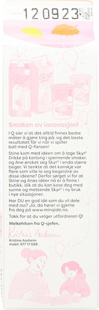 Q Melk Skummet 0,1%